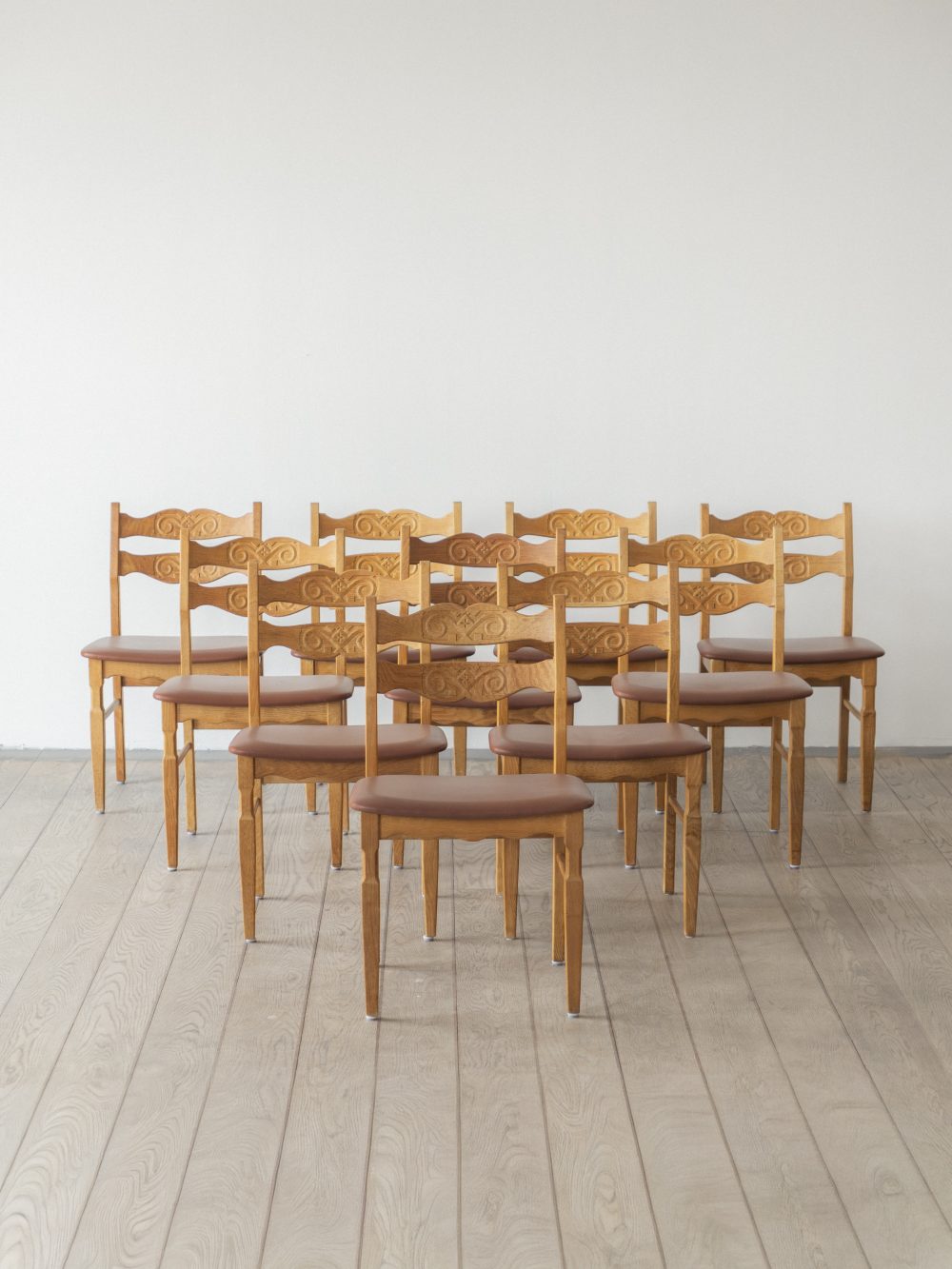 Henning Kjærnulf, Dining Chair (set of ten)
